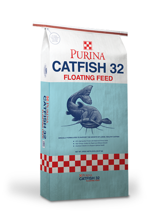 Image of Purina® Catfish 32 fish food bag