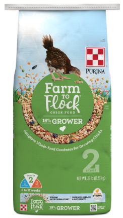Image of Farm to Flock 20% Grower Package front view