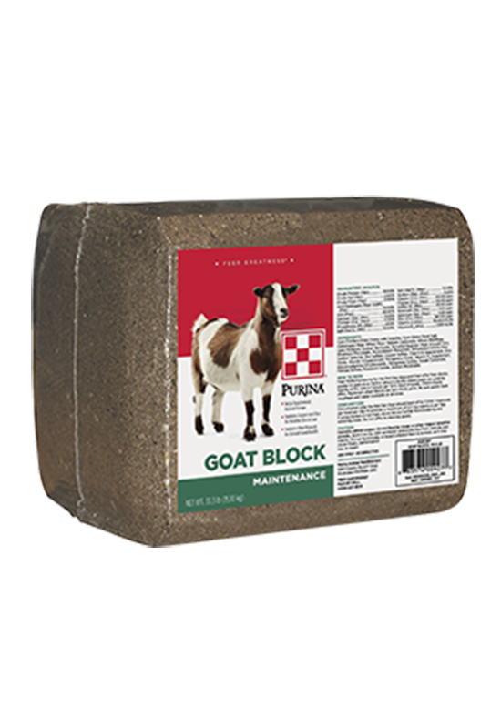 Image of Purina® Goat Block feed package