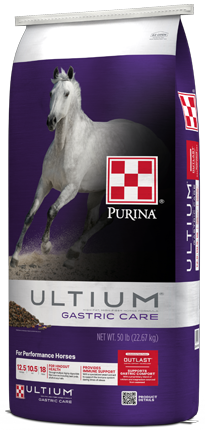Ultium Gastric Care Horse Feed bag right facing